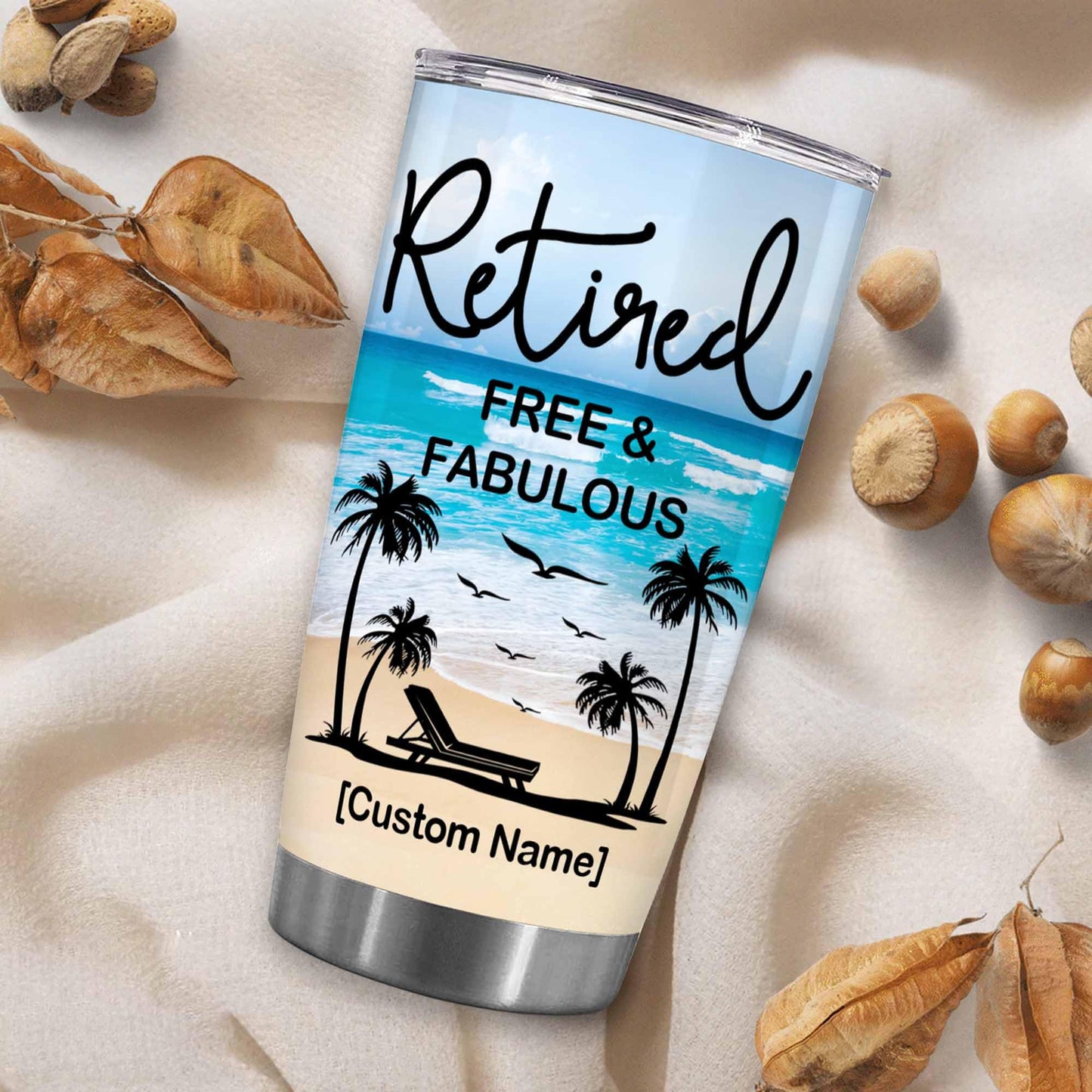 Retirement Gifts - Retirement Tumbler - Retired Not My Problem Any More Tumbler for Women Men Dad Mom Retired Calendar Tumbler Coworkers Idea for Fathers Mothers Day Birthday Christmas 20OZ