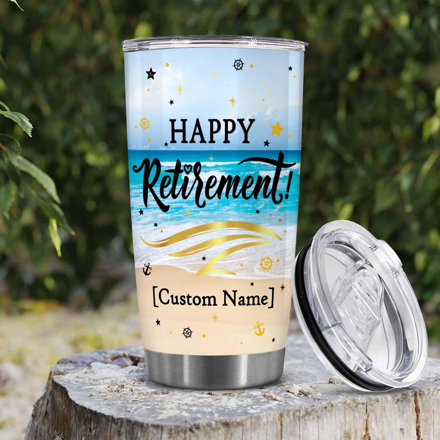 Retirement Gifts - Retirement Tumbler - Retired Not My Problem Any More Tumbler for Women Men Dad Mom Retired Calendar Tumbler Coworkers Idea for Fathers Mothers Day Birthday Christmas 20OZ