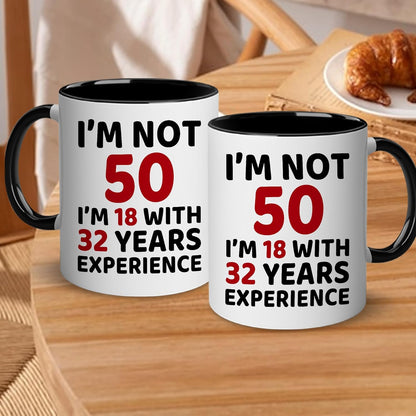 50th Birthday Gifts for Women, Men, Dad, Mom - 1974 Birthday Gifts for Women, 50 Years Old Birthday Gifts Coffee Mug for Wife, Friend, Sister, Her, Him, Brother, Colleague, Coworker, Christmas