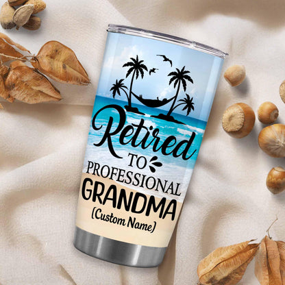 Retirement Gifts - Retirement Tumbler - Retired Not My Problem Any More Tumbler for Women Men Dad Mom Retired Calendar Tumbler Coworkers Idea for Fathers Mothers Day Birthday Christmas 20OZ