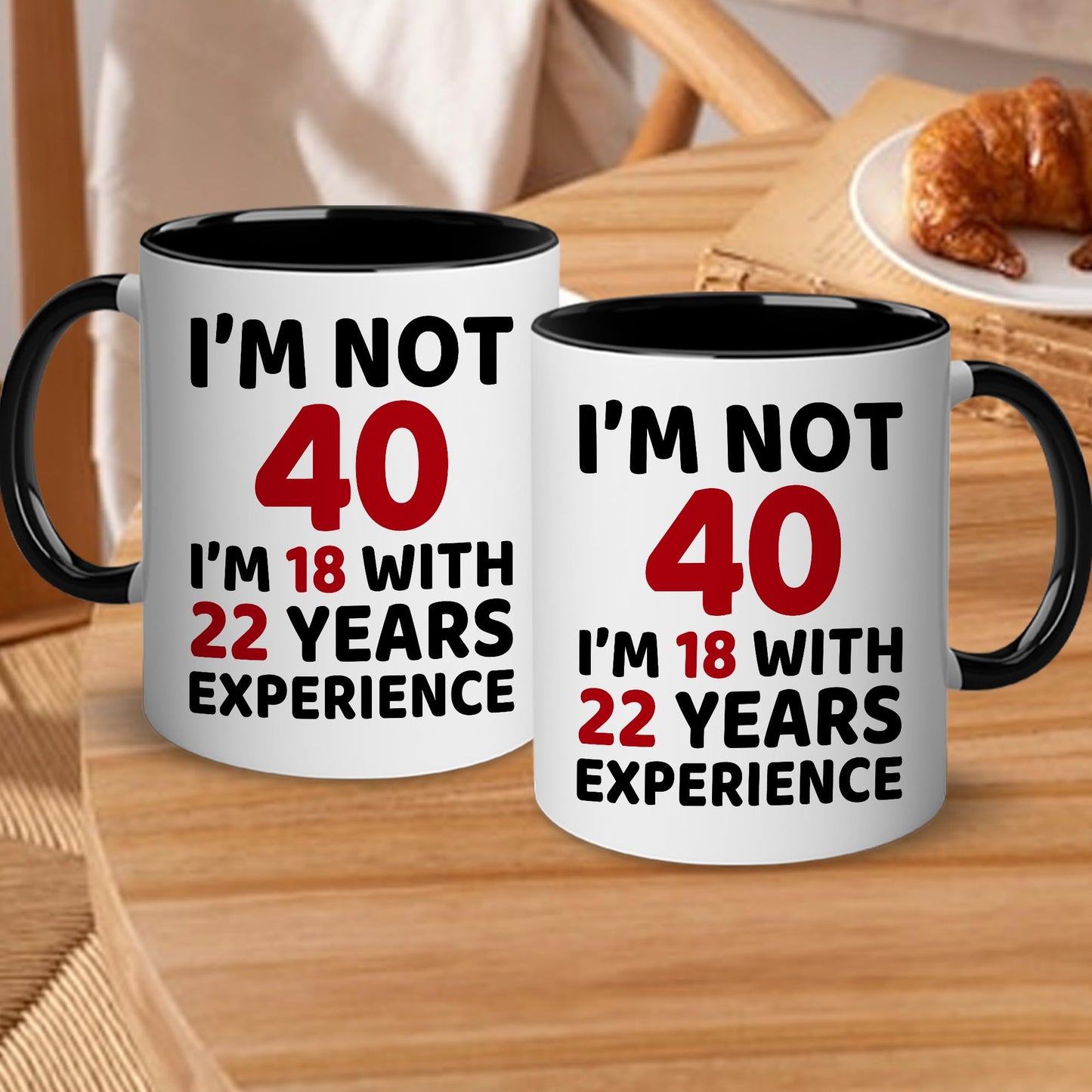 40th Birthday Gifts for Women, Men, Dad, Mom - 1984 Birthday Gifts for Women, 40 Years Old Birthday Gifts Coffee Mug for Wife, Friend, Sister, Her, Him, Brother, Colleague, Coworker, Christmas