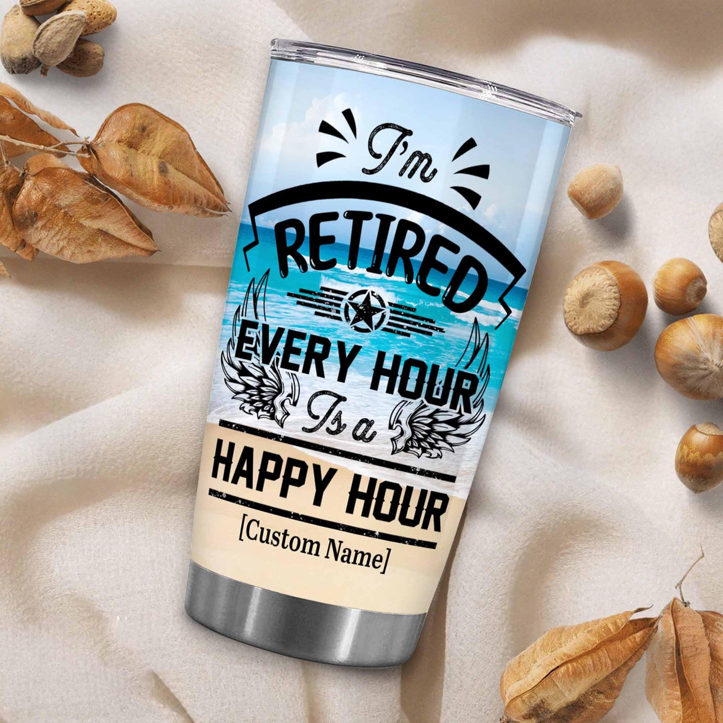 Retirement Gifts - Retirement Tumbler - Retired Not My Problem Any More Tumbler for Women Men Dad Mom Retired Calendar Tumbler Coworkers Idea for Fathers Mothers Day Birthday Christmas 20OZ
